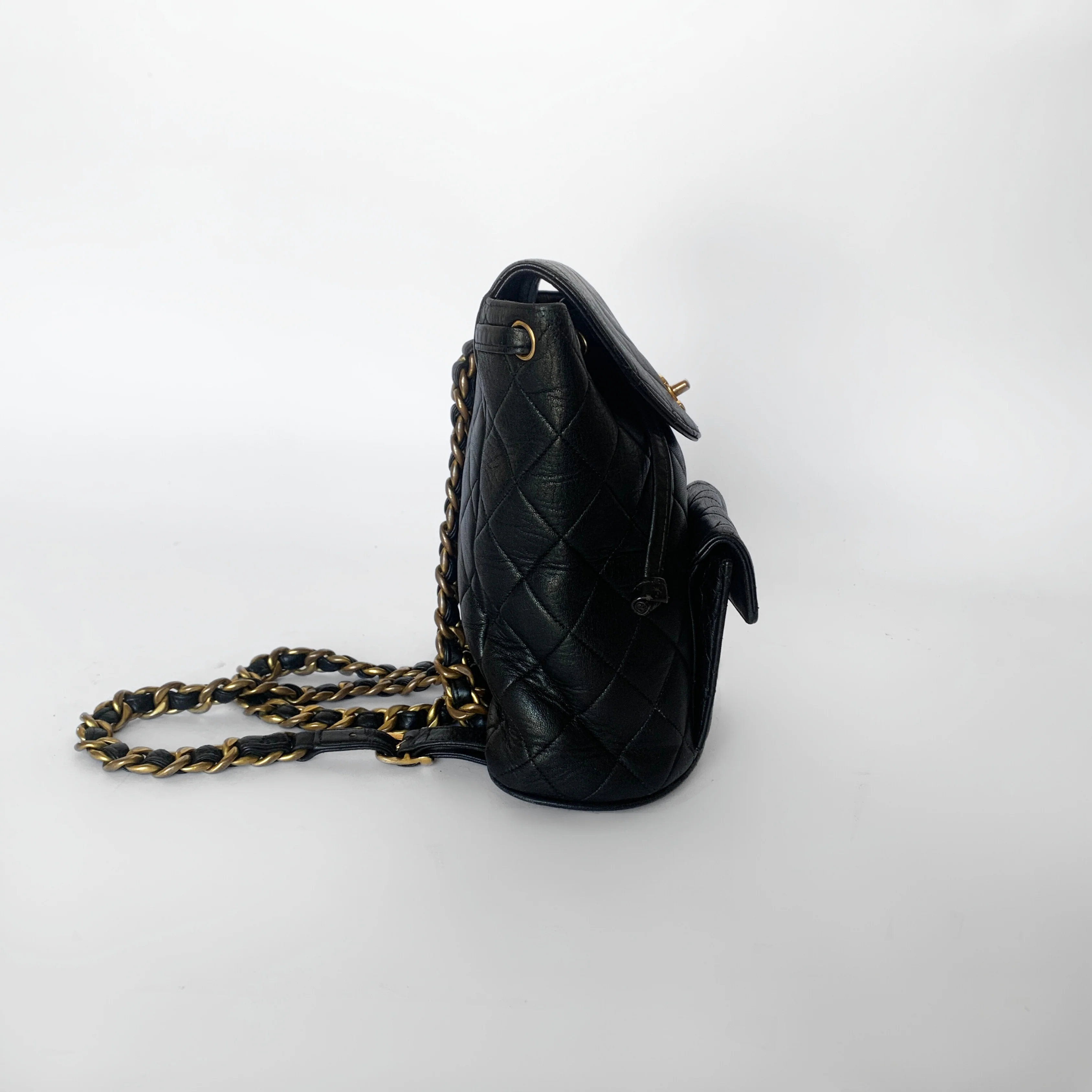 Chanel Duma Backpack Lambskin Leather - Image 3