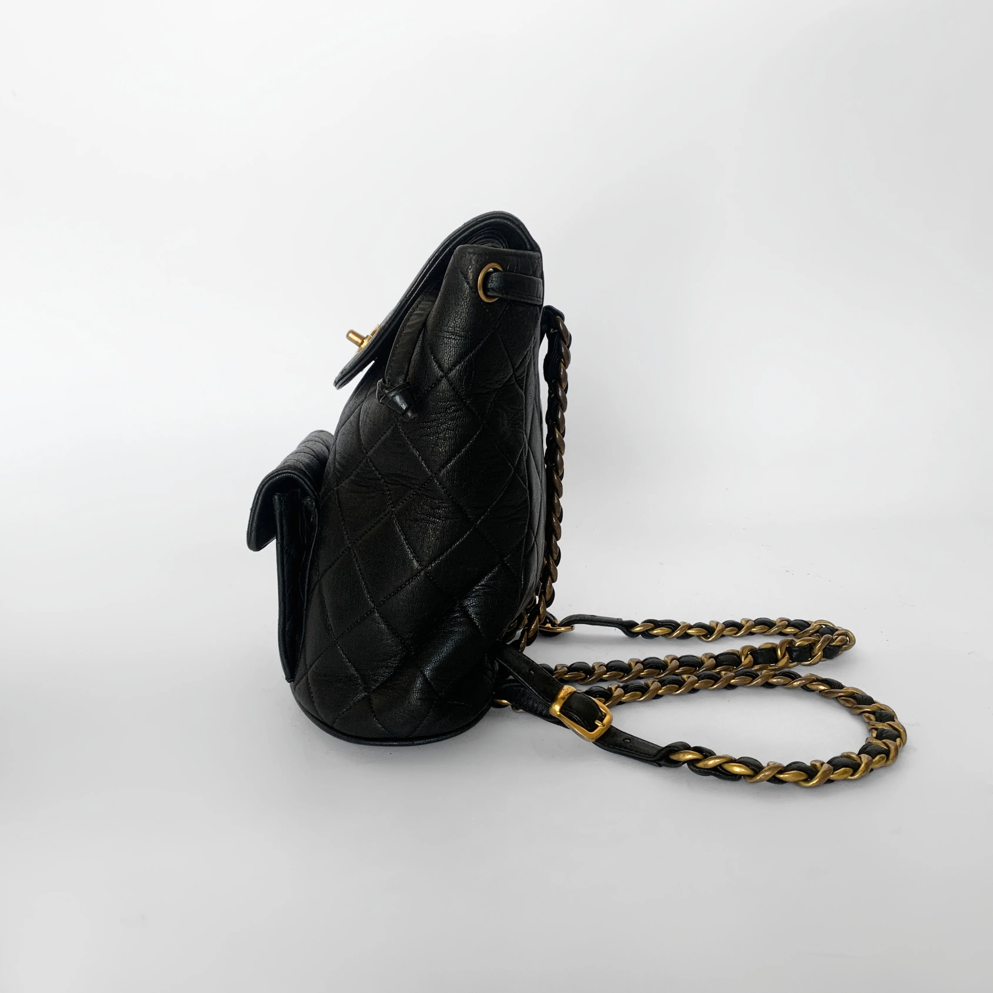 Chanel Duma Backpack Lambskin Leather - Image 5