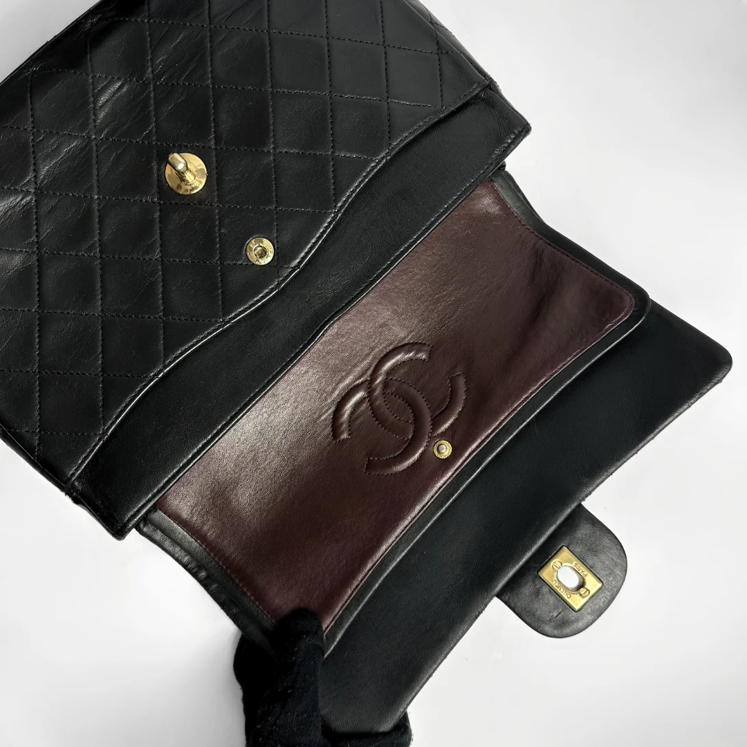 Chanel Medium Double Classic Flapbag - Image 8