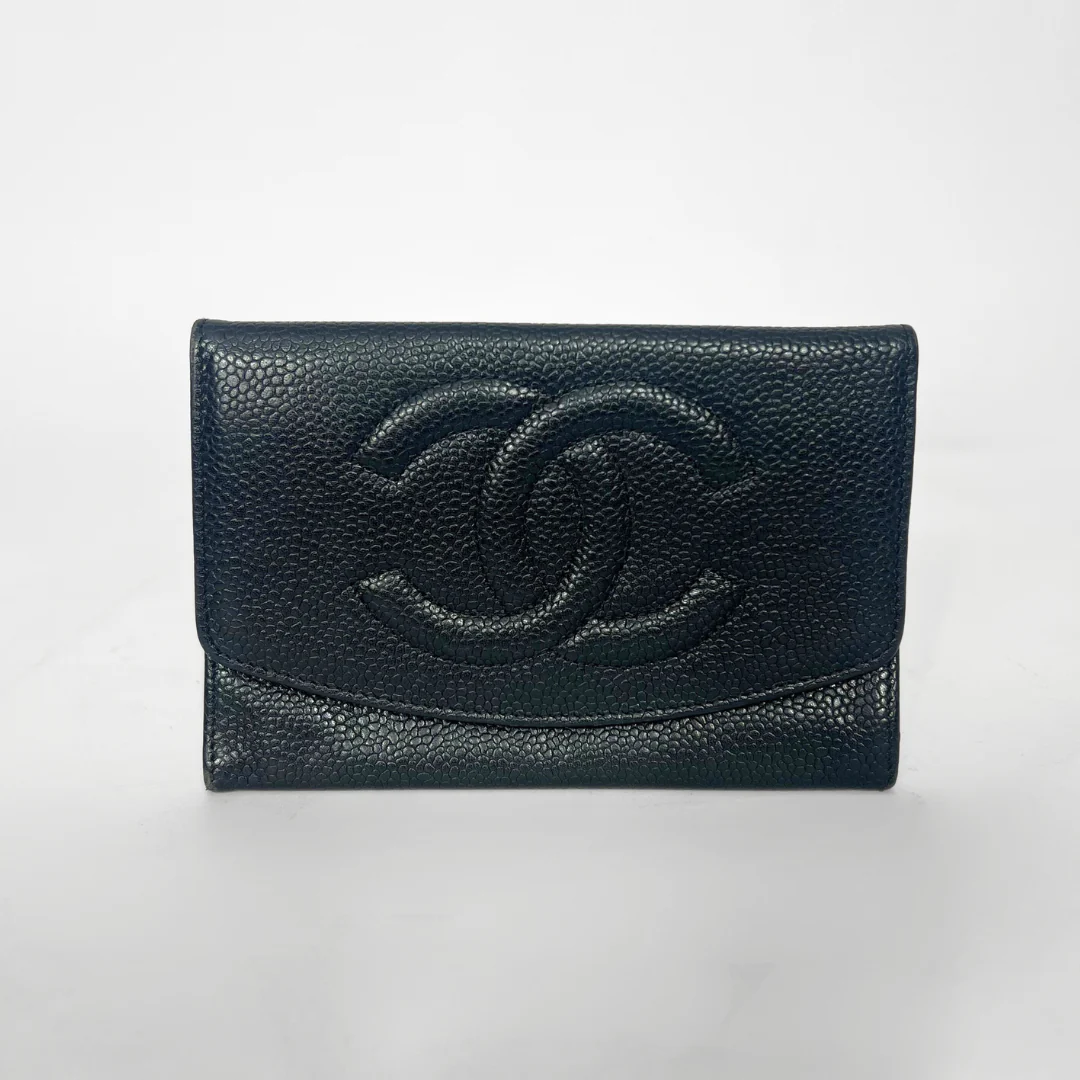 Chanel Wallet Medium Caviar Leather