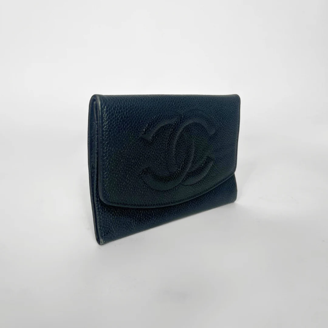 Chanel Wallet Medium Caviar Leather - Image 2