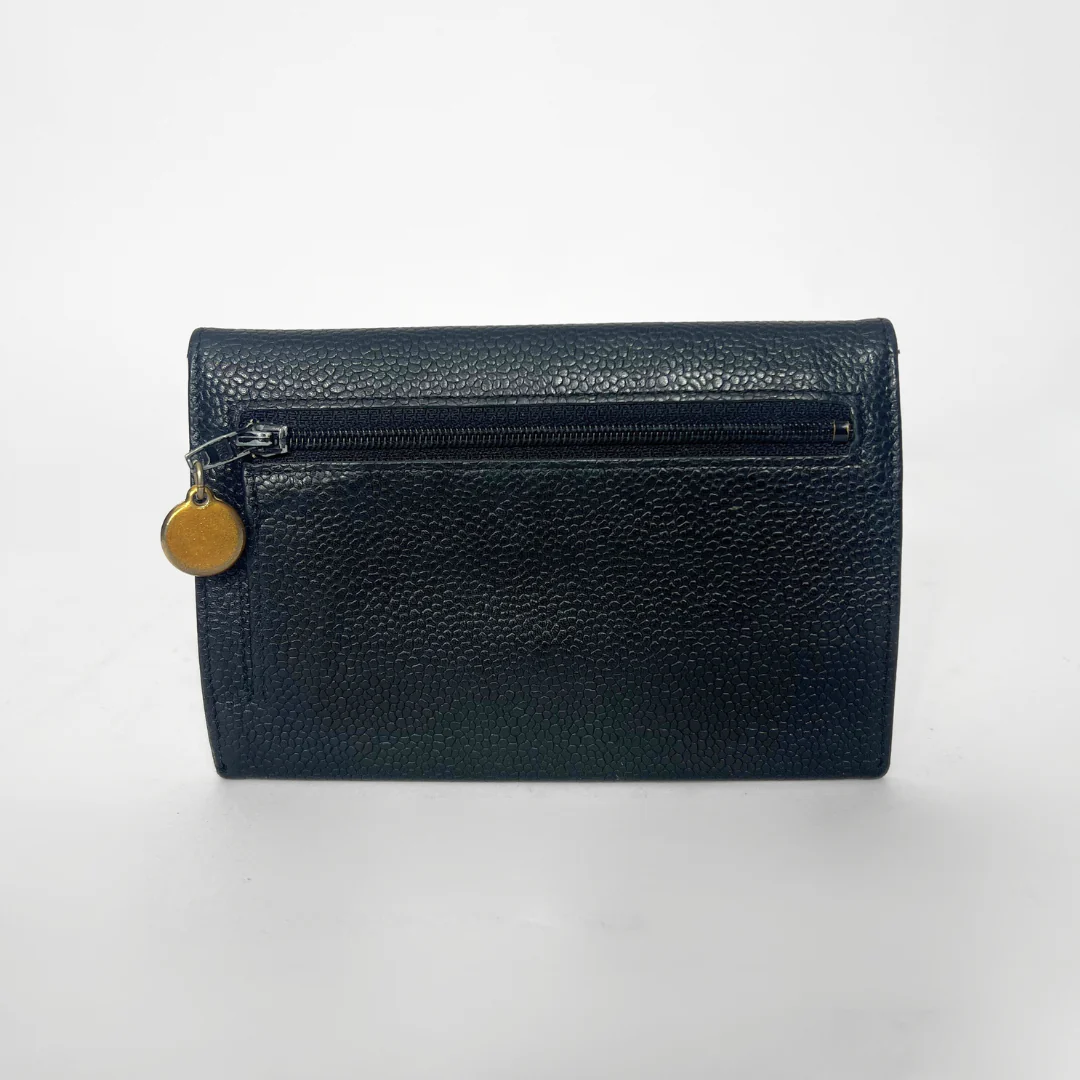 Chanel Wallet Medium Caviar Leather - Image 3
