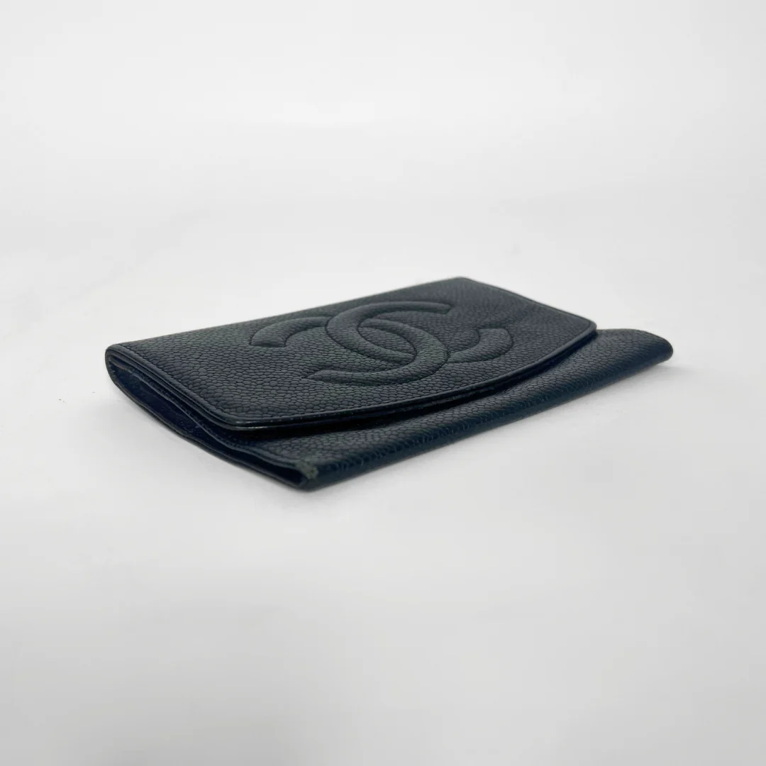 Chanel Wallet Medium Caviar Leather - Image 4