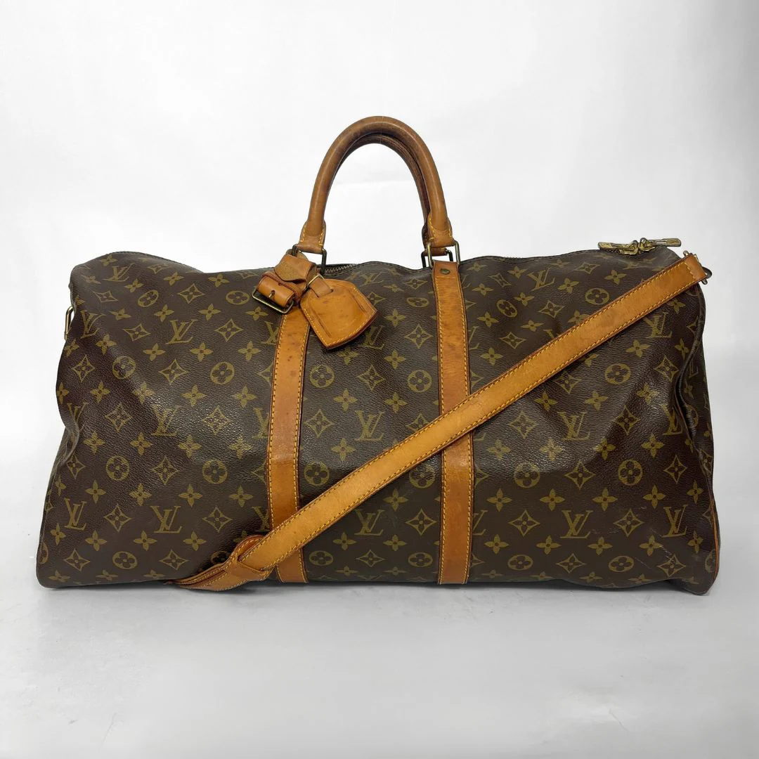 Louis Vuitton Keepall 50 Strap Monogram Canvas