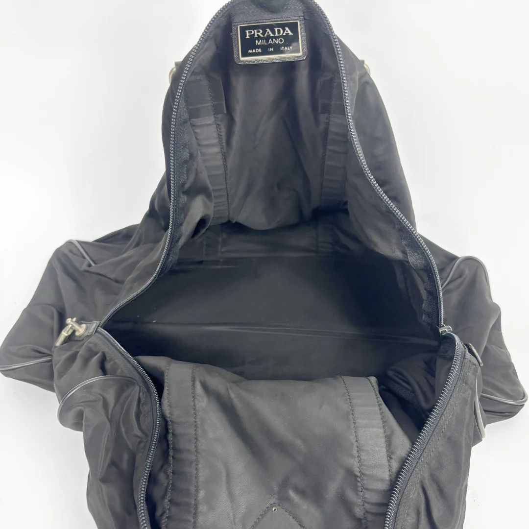 Prada Black Weekender - Image 7