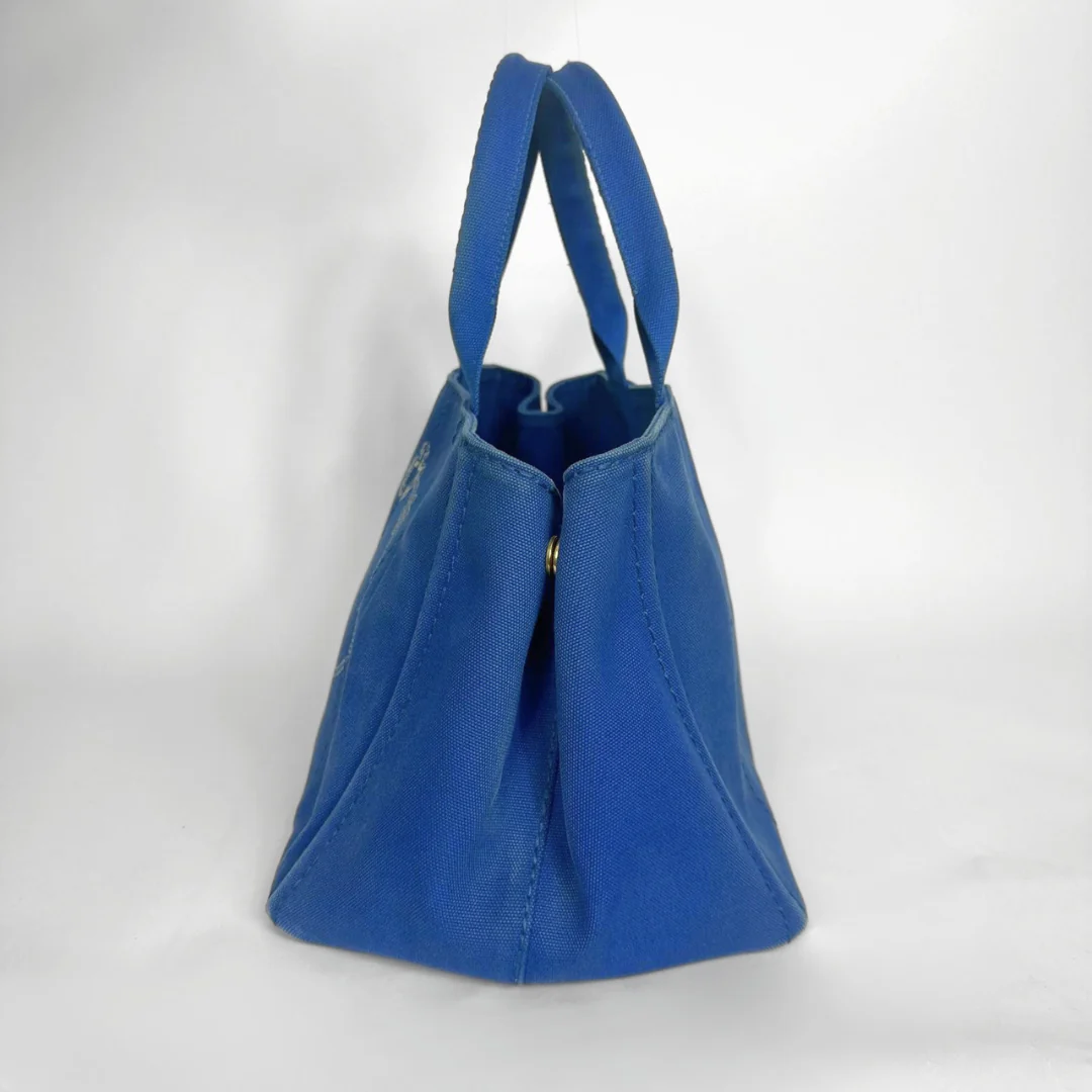 Prada Blue Jean Shopper - Image 3