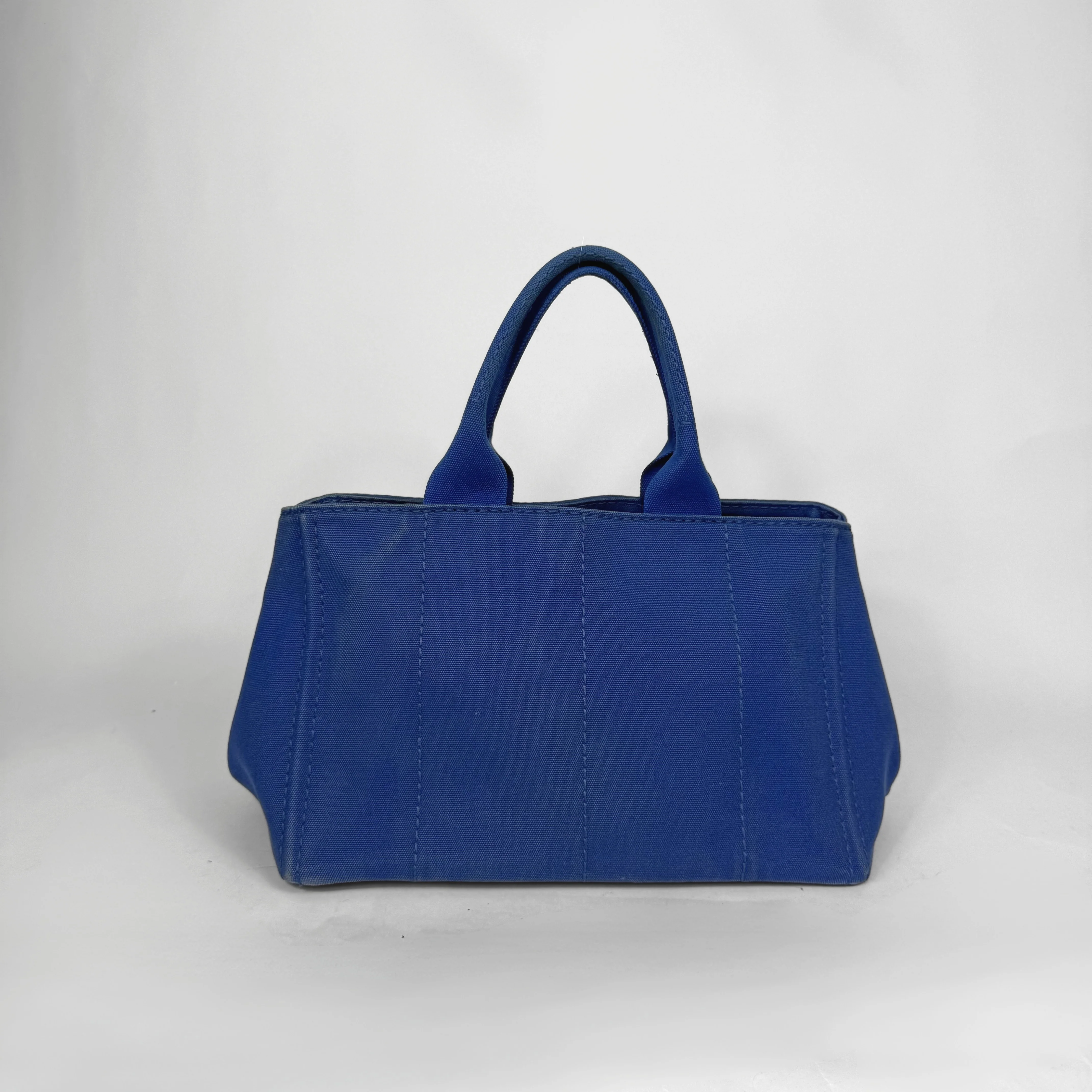 Prada Blue Jean Shopper - Image 4
