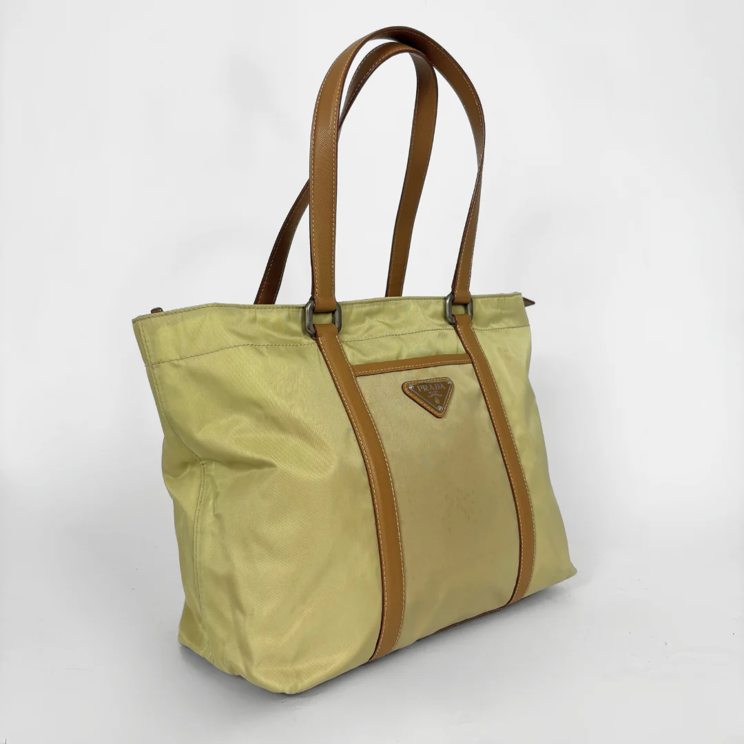 Prada Camel Tote - Image 2