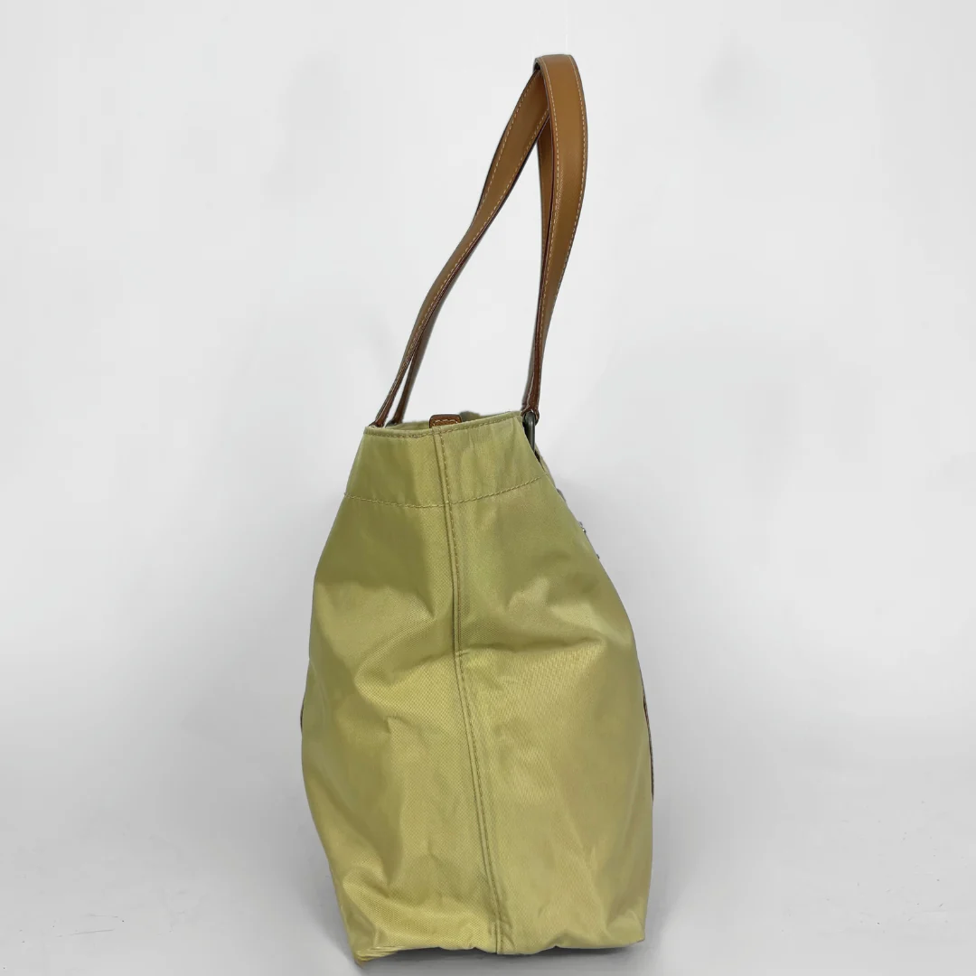 Prada Camel Tote - Image 3