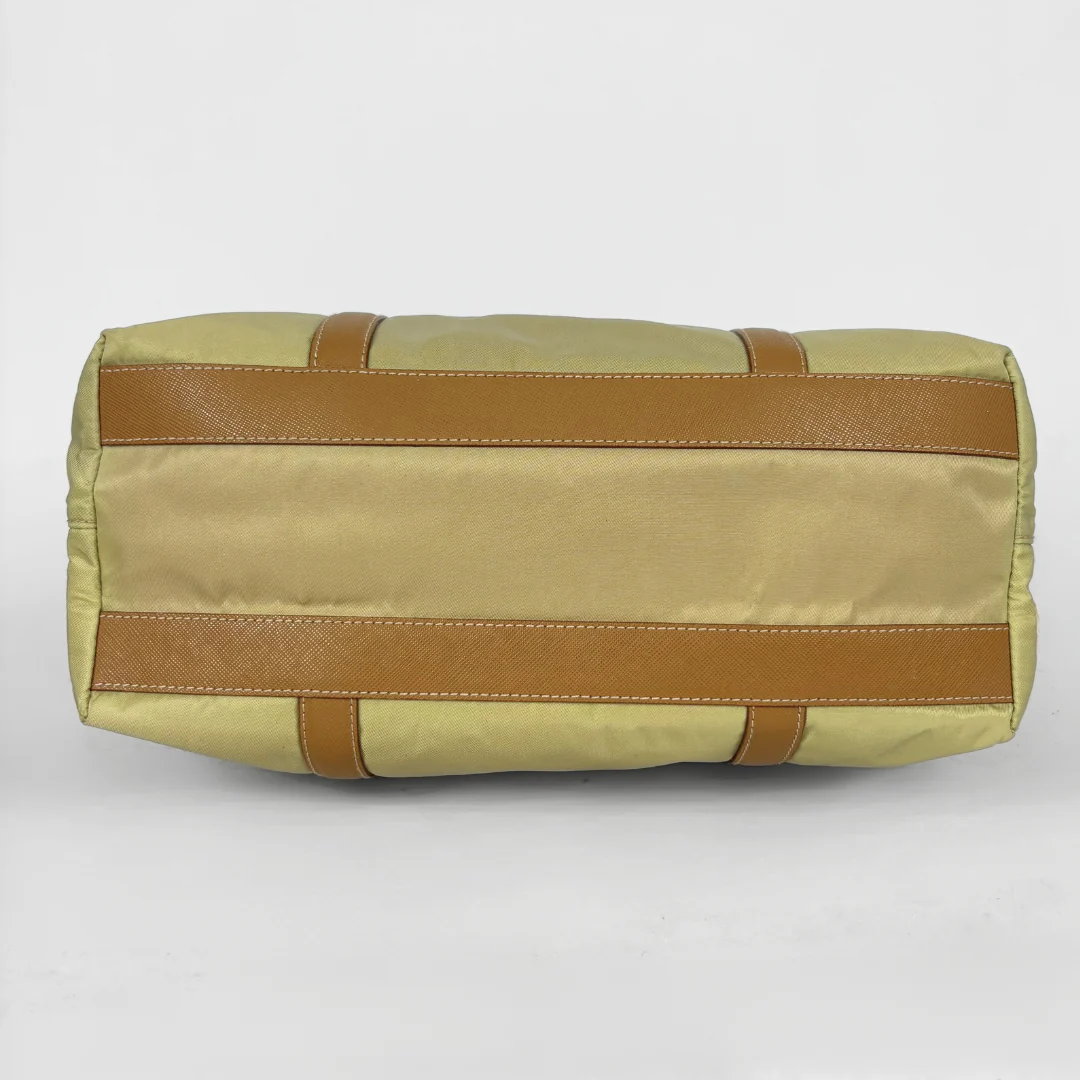 Prada Camel Tote - Image 6